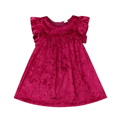 2019 Brand Fancy Princess Kids Baby Girls Dress Velvet Fleece Party Tulle Tutu | Детская одежда и обувь