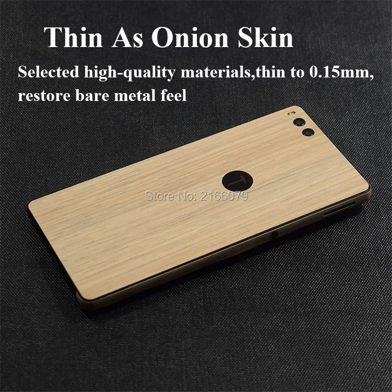 For Smartisan Nut 3 Nut3 / U3 5.99&quot Fashion Full Body Cover 3D Imitation Wood Grain Protection Skin Decal Sticker (Not a Case) |