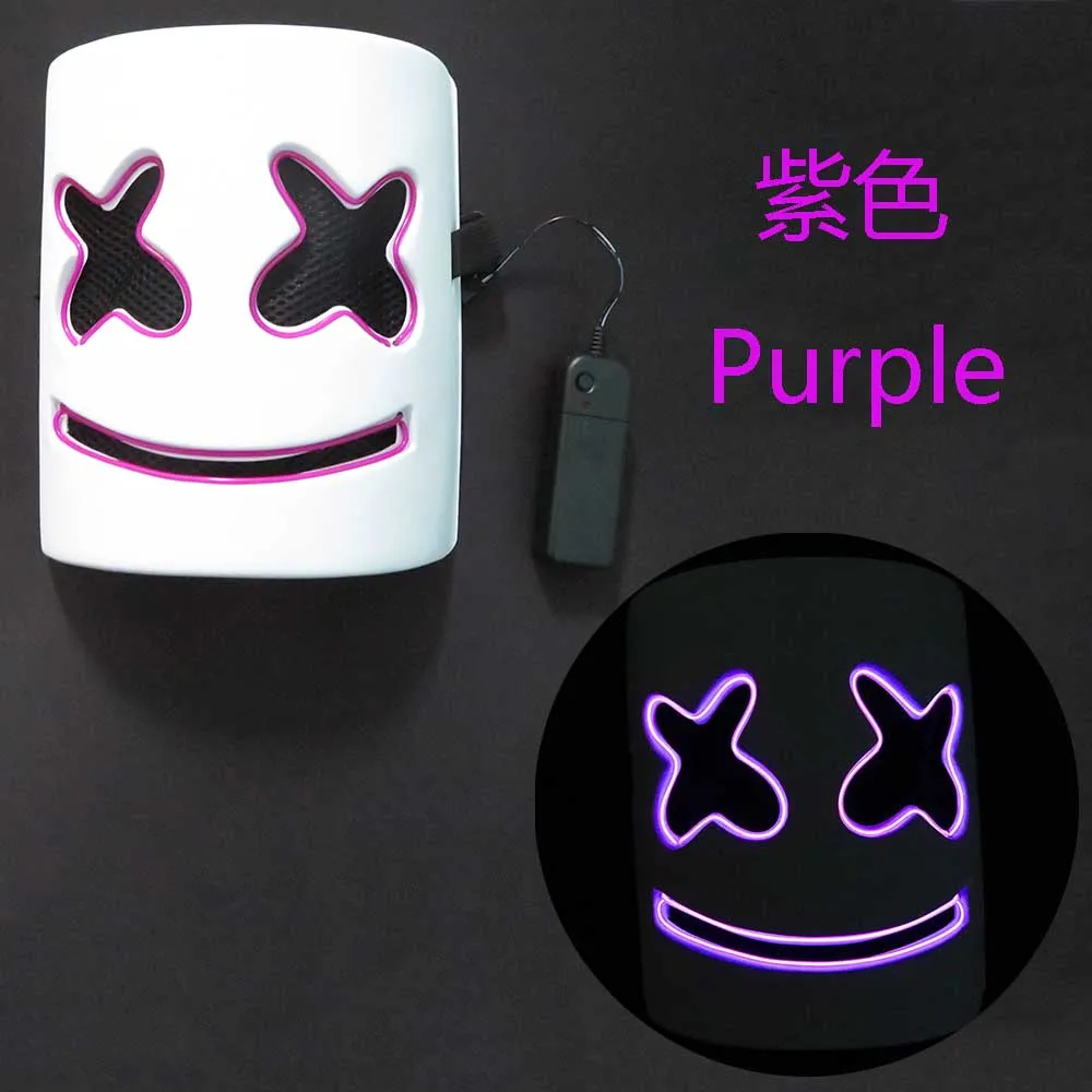 Marshmello маска диджея косплей реквизит dj хэллоуивечерние Вечеринка латексные