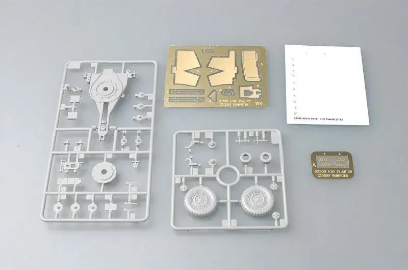 Трубач 1/35 02310 Пособия по немецкому языку Flak 37 | Игрушки и хобби
