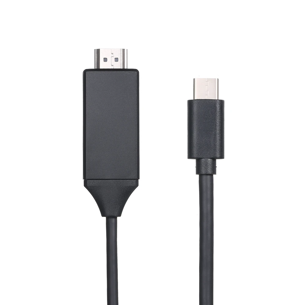 0 2 м Кабель адаптер типа C в HD видео конвертер 4K USB кабель для Macbook