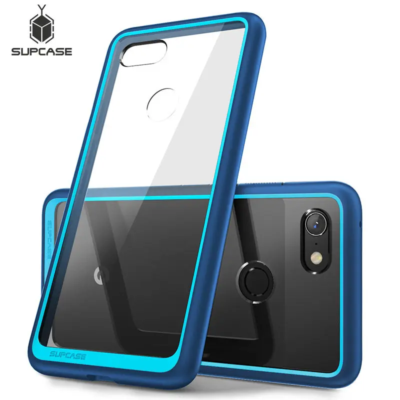 

SUPCASE For Google Pixel 3 XL Case 2018 Release 6.3" UB Style Anti-knock Premium Hybrid Protective TPU Bumper Clear PC Back Case