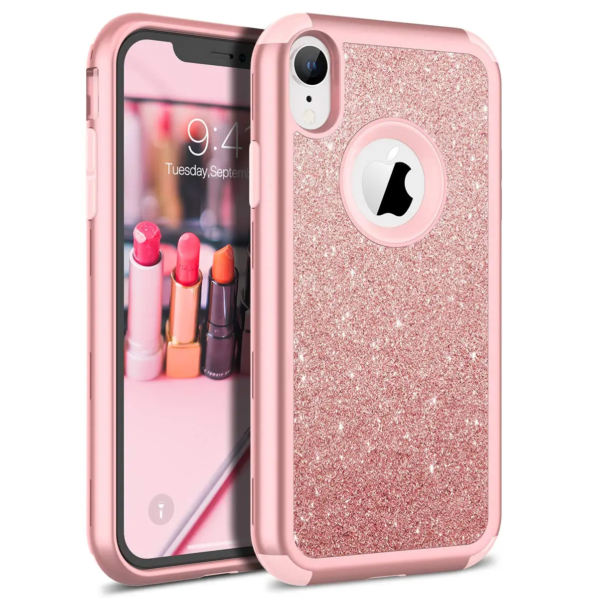 Shockproof Armor For iPhone XR Xs Max 8 Case Luxury Bling Glitter Sparkle Cover Soft Silicon PC Hybrid Protect for 5 6 |