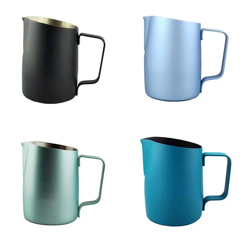 420 мл многоцветный из нержавеющей стали Pull Flower Espresso Frothers Frothing кружка Garland Латте