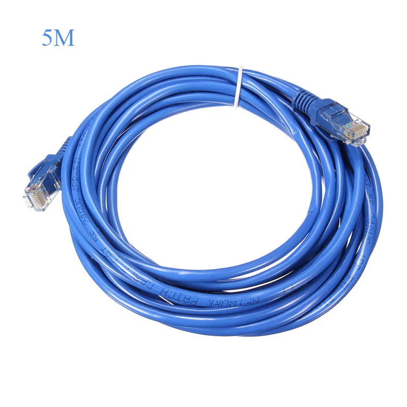 Ethernet кабель Cat 5 65 футов 12 м 22 28 для интернет сети Cat5e соединитель кабеля