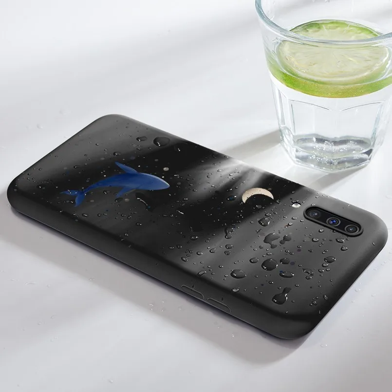 Space Planet Case For Samsung A50 3D Relief Cute Animal Cover Galaxy A30 A6 A7 A8 Plus 2018 Shockproof Bumper Rabbit |
