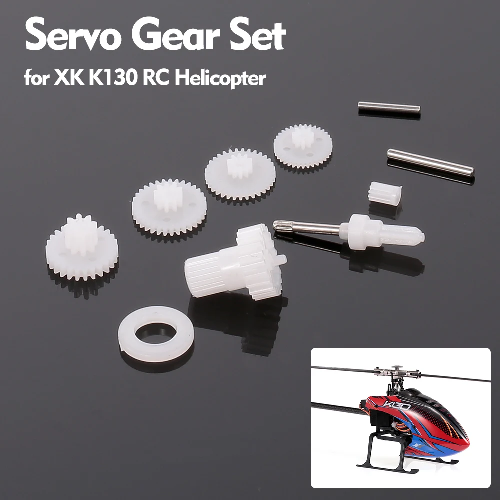 Сервопривод набор RC вертолет Часть для XK K130 вертолет|Детали и аксессуары| |