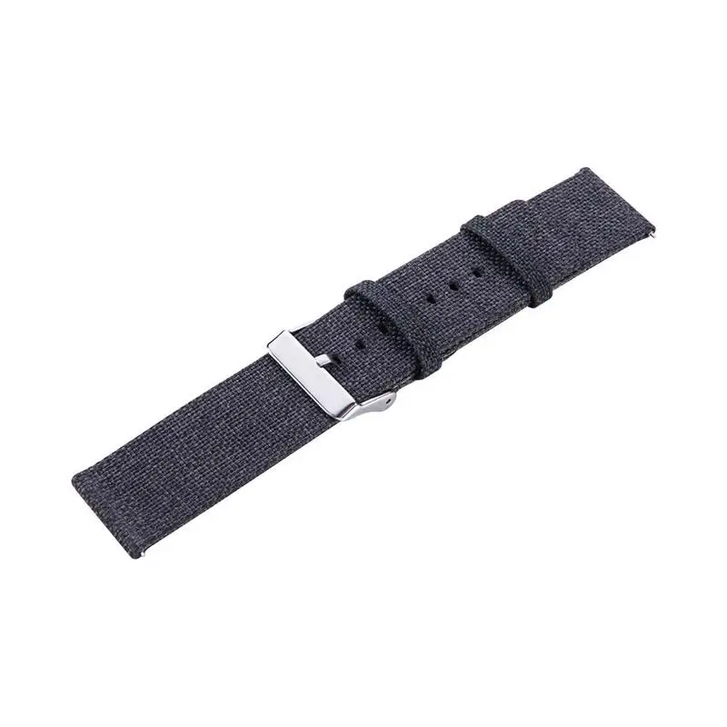Холщовый нейлоновый ремешок для часов 20 мм samsung Galaxy Watch Active Quick Release Band сталь