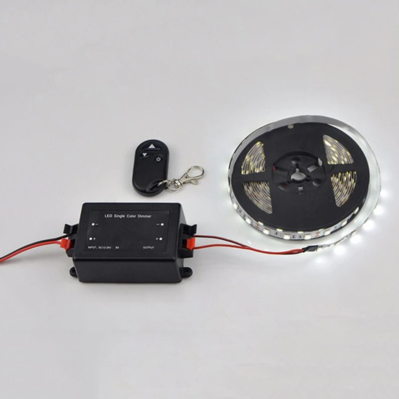 Светодиодный диммер DC12 регулятор яркости лампы панель с лампочками