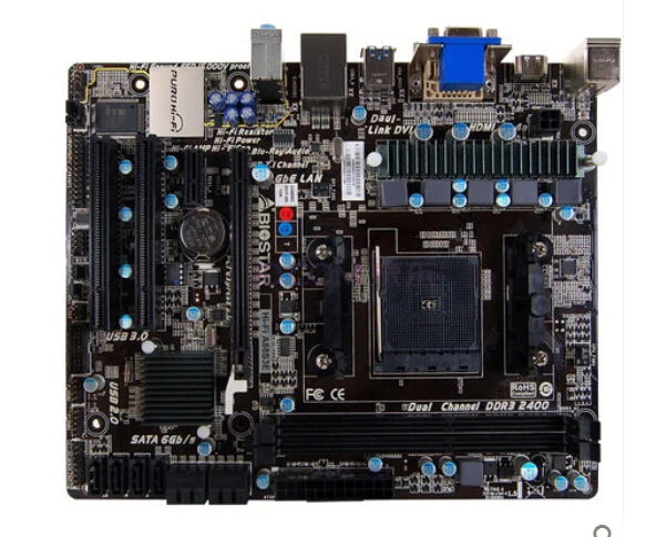 original motherboard for Biostar Hi-Fi A88S3E Socket FM2/FM2+ DDR3 For A8-7650K A10 cpu USB3.0 A88 Motherboard | Компьютеры и офис