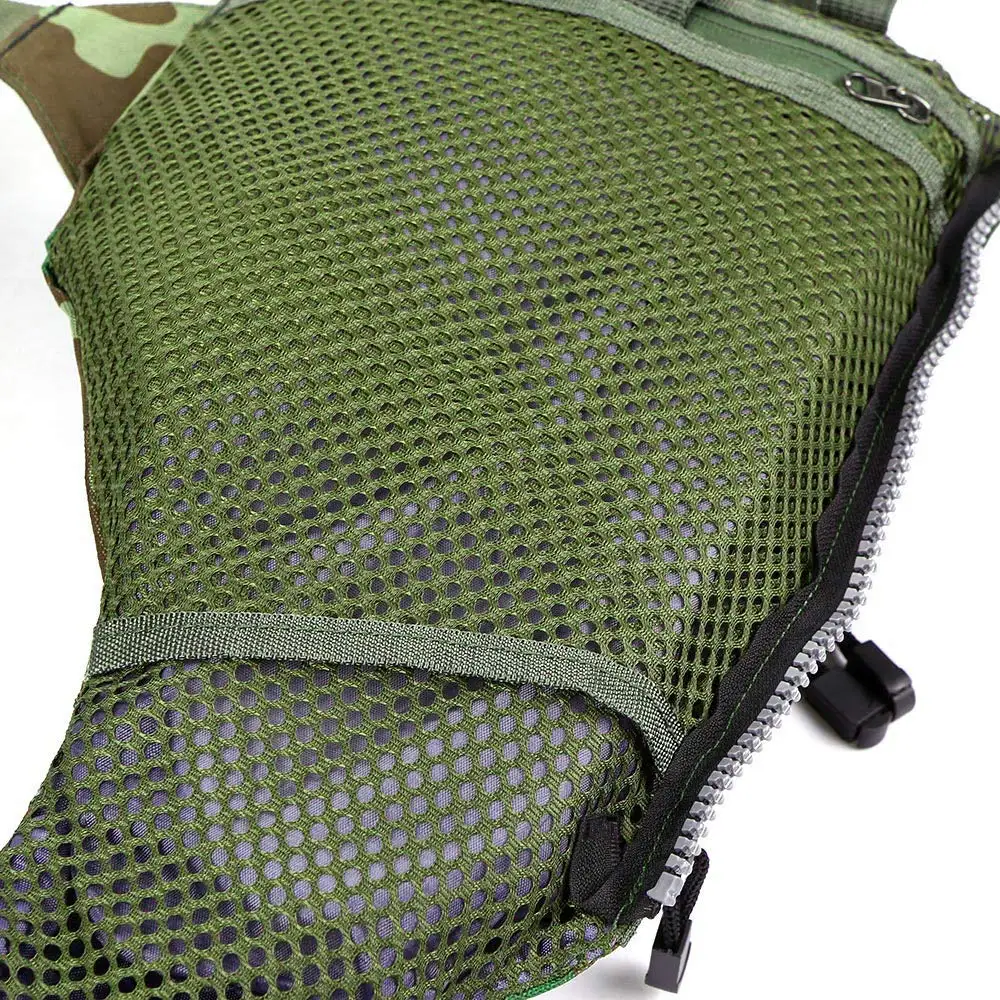 Men's Fishing Jacket Outdoor Vest Breathable Camping Flyfishing Waistcoat | Спорт и развлечения