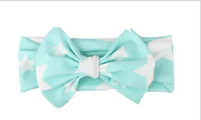 Kids Girl Baby Headband 2018 New Toddler Lace Bow Flower Star Print Infant Cotton Hair Band Accessories Lot | Детская одежда и