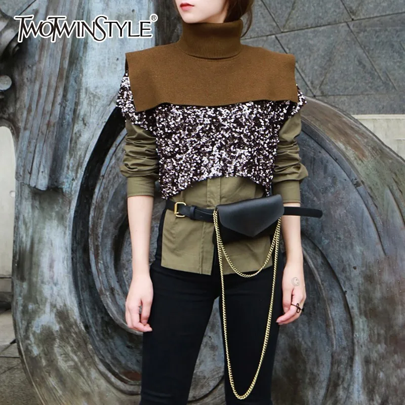 TWOTWINSTYLE Комплект из трех предметов с длинными рукавами и разрезом по бокам