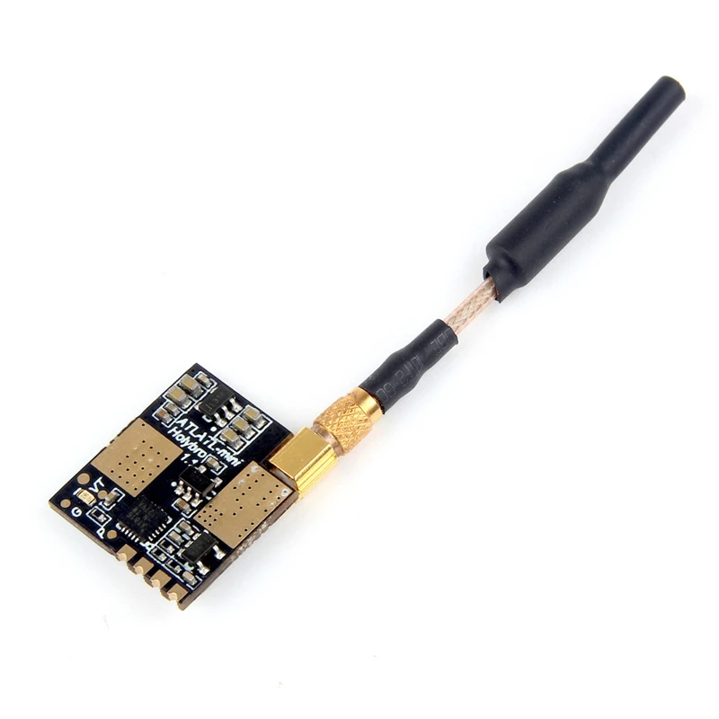 Holybro Atlatl 25mW 100mW 5 8G 40CH Мини FPV видео передатчик 19x16 мм для RC гоночных дронов модели ESC