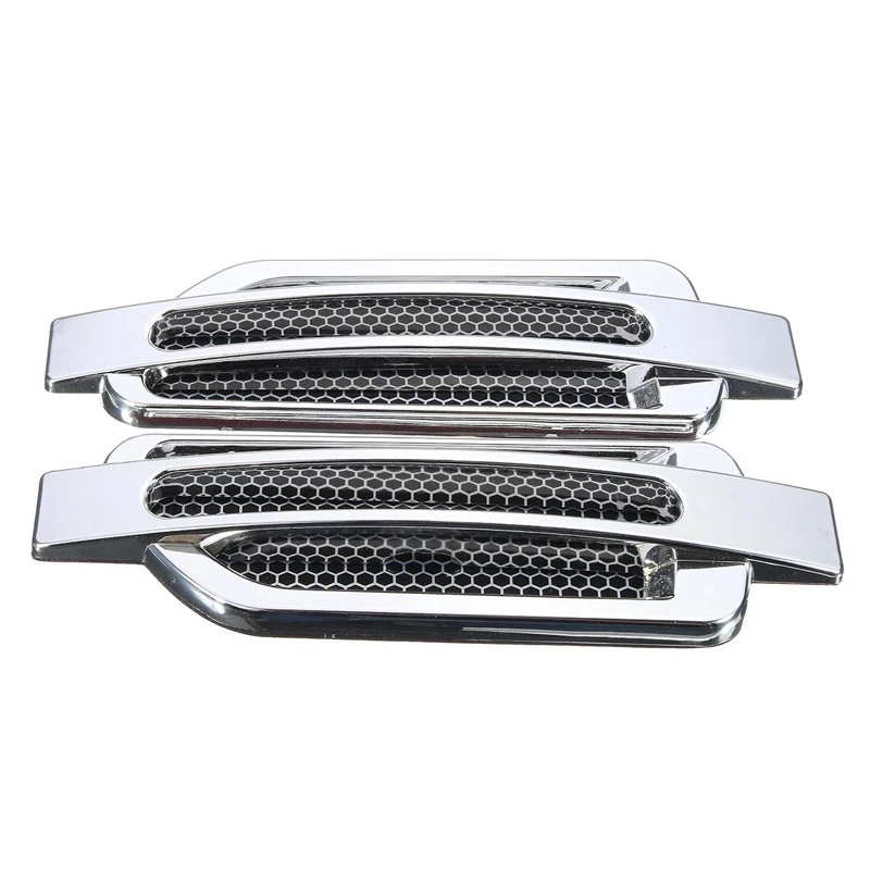2pcs/set Car Side Air Flow Vent Fender Cover Intake Grille Sticker For Audi BMW | Автомобили и мотоциклы