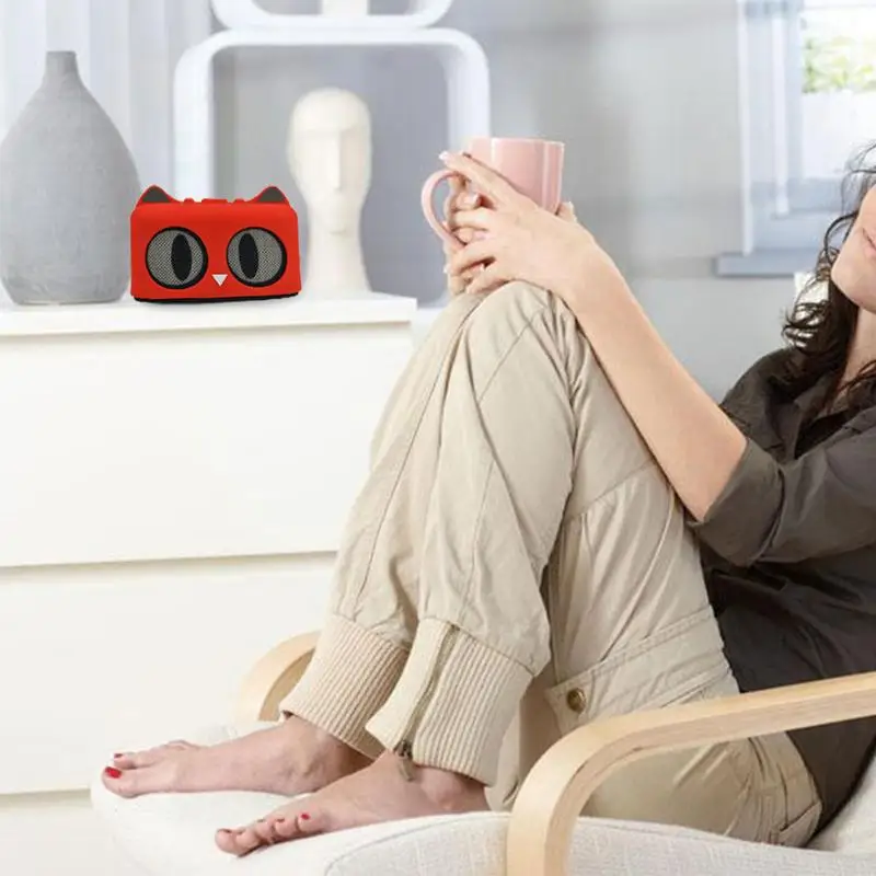 Мини Bluetooth Кот беспроводной динамик высокого качества бас громкоговоритель