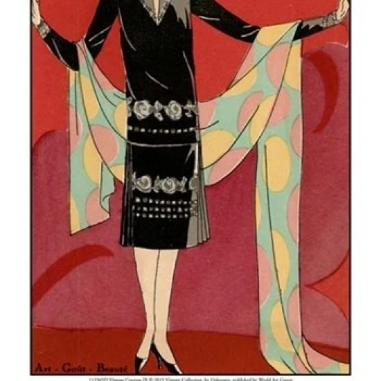 Винтажный кутюр IX постер принт (13x19)|Таблички и знаки| |