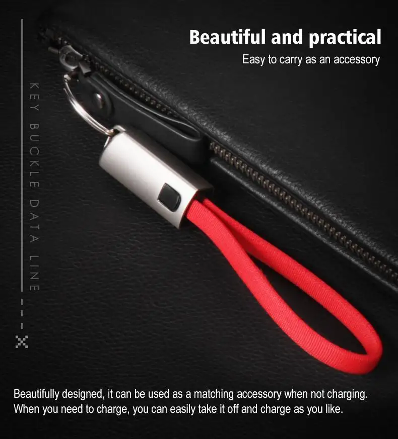 Зарядный кабель Micro USB/Type C Bakeey портативный шнур для синхронизации данных и