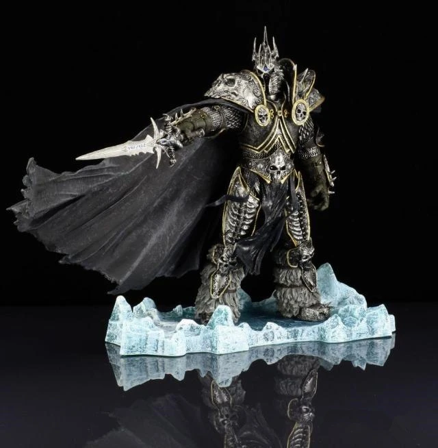 Lich King Death knight Arthas мультяшная фигурка Вау модель фильма милые фигурки