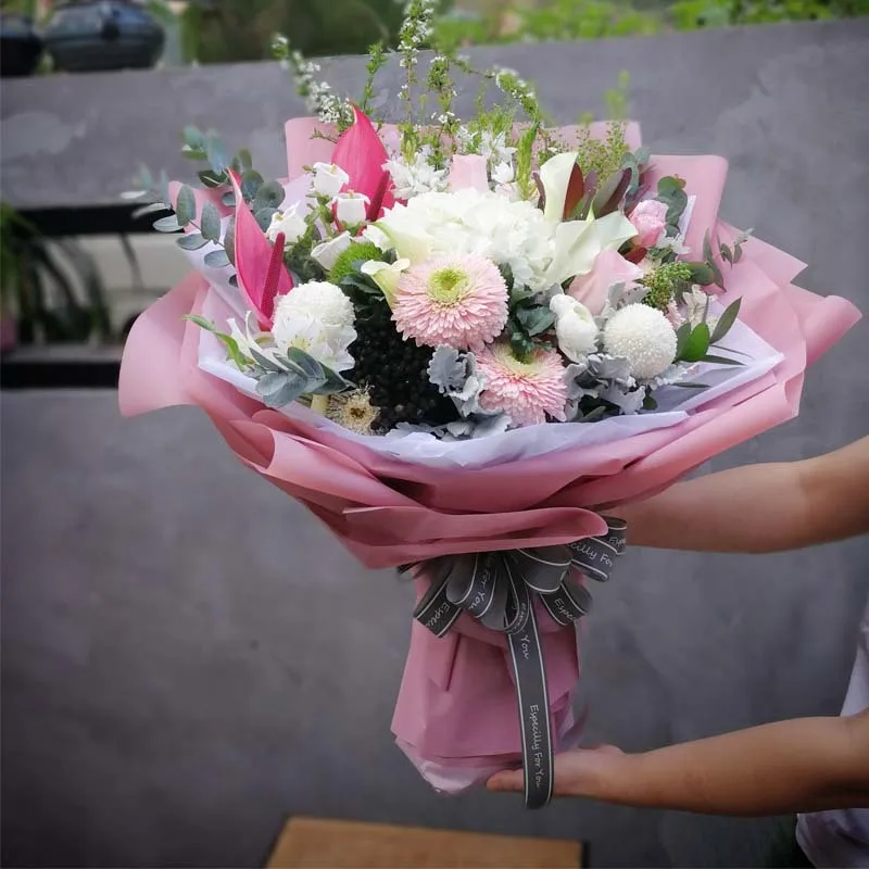 Упаковка цветов в Корейском стиле Phantom Sky упаковка из бумаги большой объем