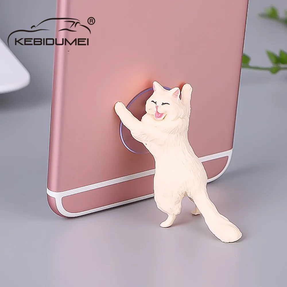 Автомобильный держатель для телефона с изображением милой кошки|Универсальный