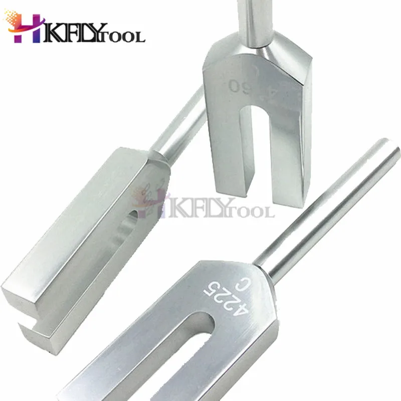 

3pcs Aluminum alloy angel crystal tuning fork 4096Hz/4160Hz/4225Hz energy tuning fork Hammer Ball Diagnostic Health Care Tool