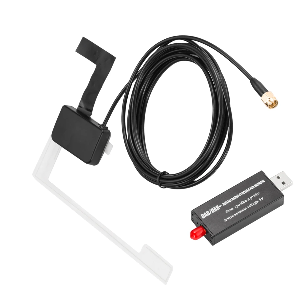 Портативный Dab/Dab + радиоприемник Dab коробка Usb цифровой Аудио вещания приемник для