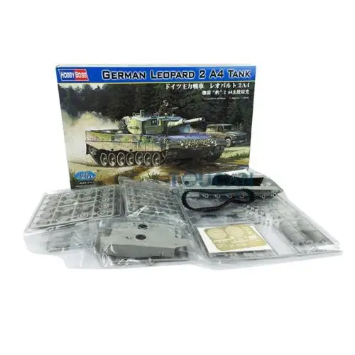 Trumpeter 82401 1/35 немецкий основной боевой танк леопард 2 A4 Танк пластиковая модель