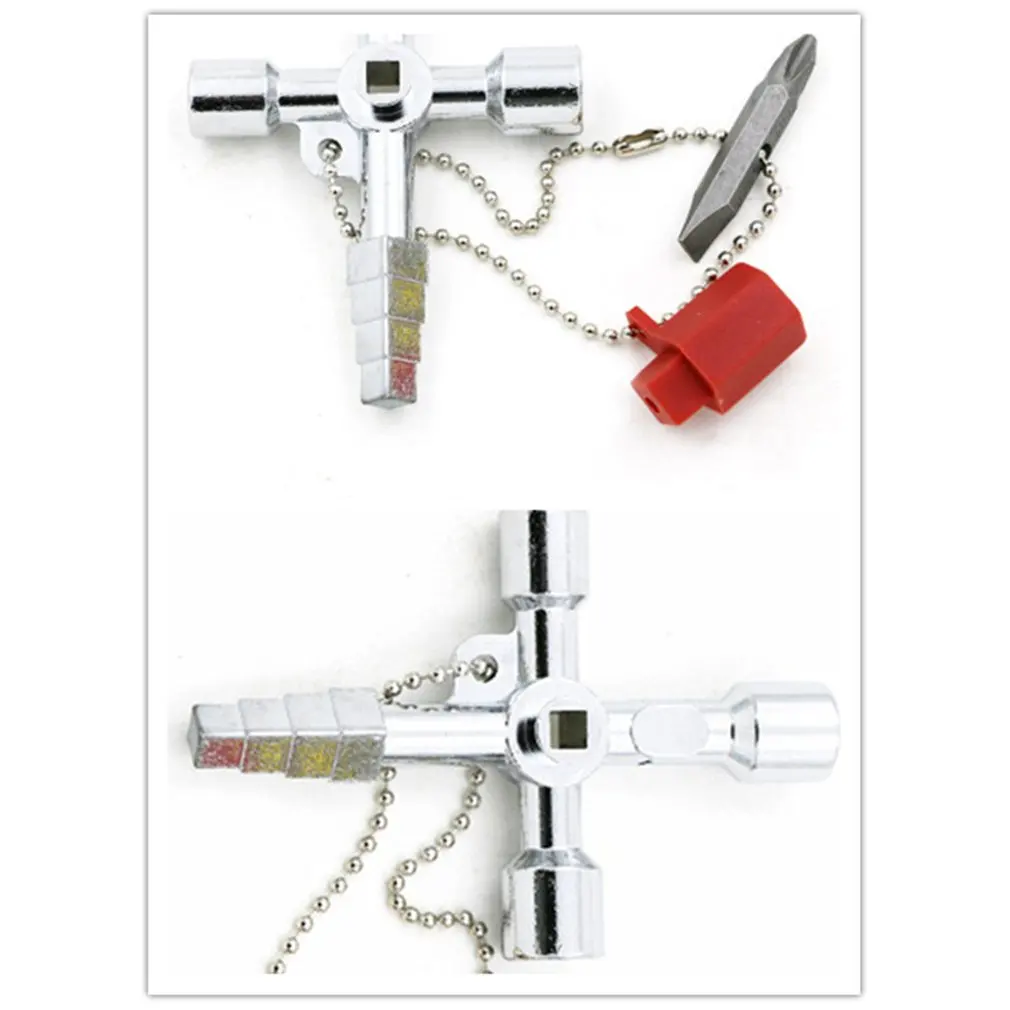 Multifunctional Tools Key Universal Control Cabinet Torque Wrenches Cross Train Door Repair | Инструменты