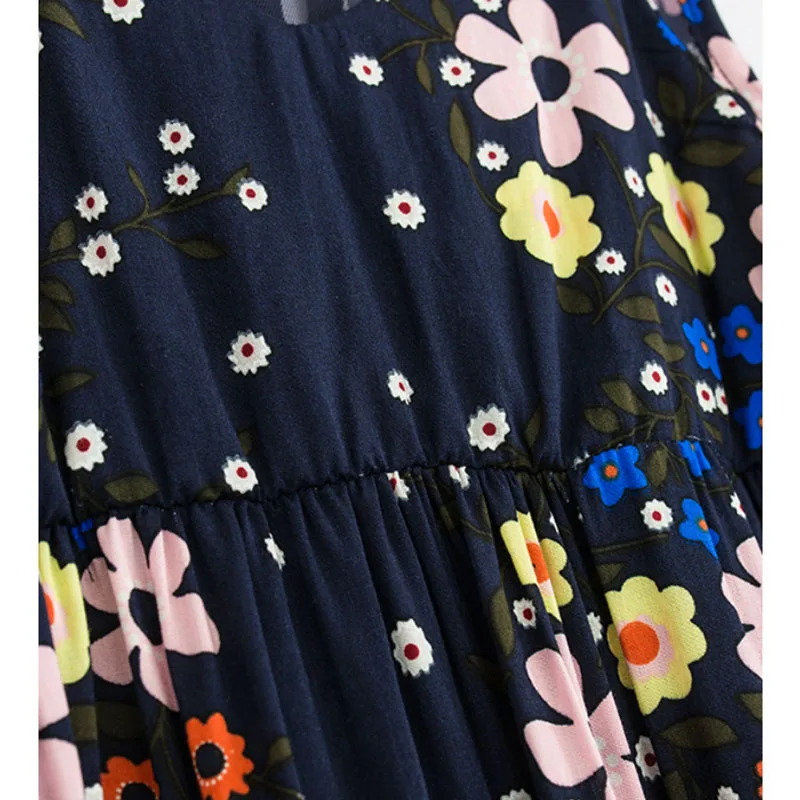 2020 Baby Girls Lace Dress Summer Sleeveless Floral Printed Children's Clothing Cute Girl Kids Clothes For Age 2-8 Grey/ Blue | Детская