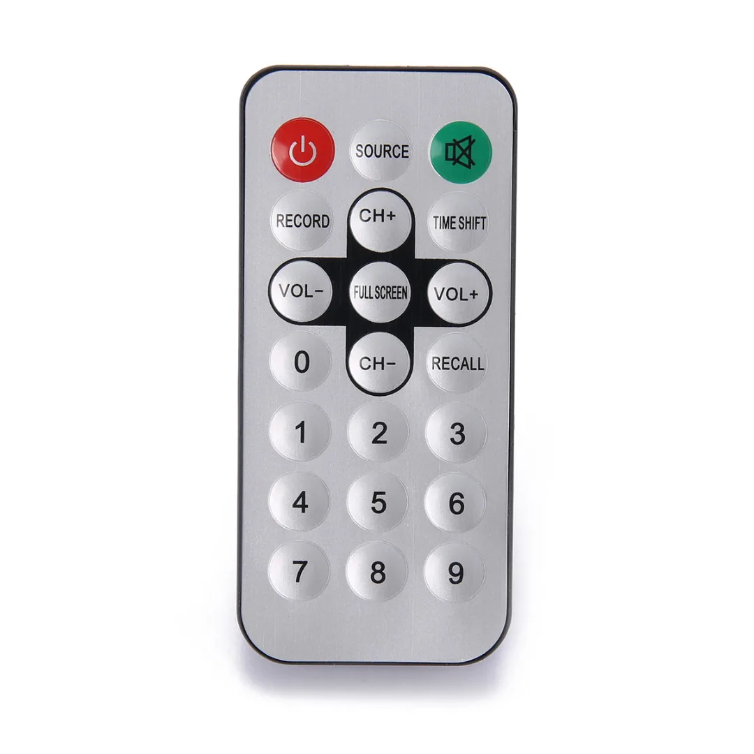 Цифровой мини DVB-T USB 2 0 мобильный HD ТВ тюнер приемник + портативная антенна пульт