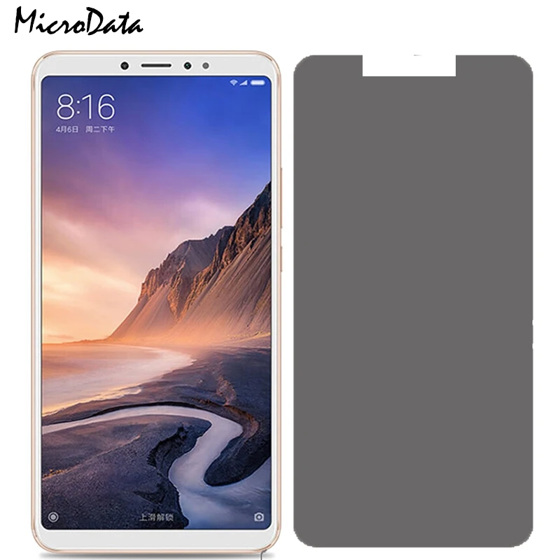 Закаленное стекло mi croData с полным покрытием для Xiaomi Max 3 защита экрана против