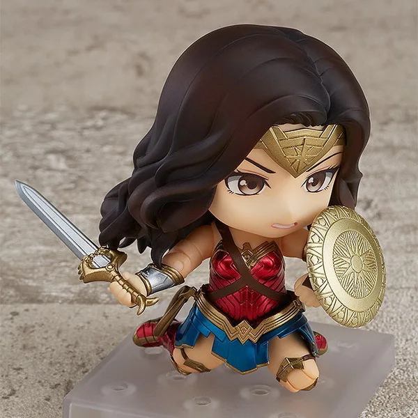 10 см GSC Q Edition глиняный человек 818 DC герой чудо-женщина Кукла коллекционная