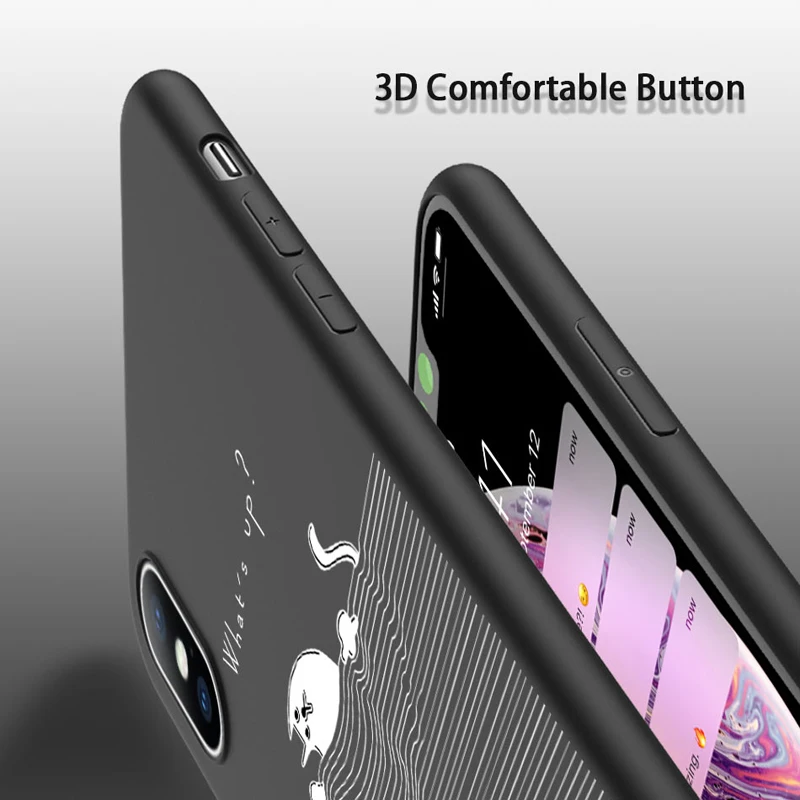 Lovebay чехол для телефона iPhone 11 6 6s 7 8 Plus X XR XS 11Pro Max 5 5s мультяшный забавный кот мягкий