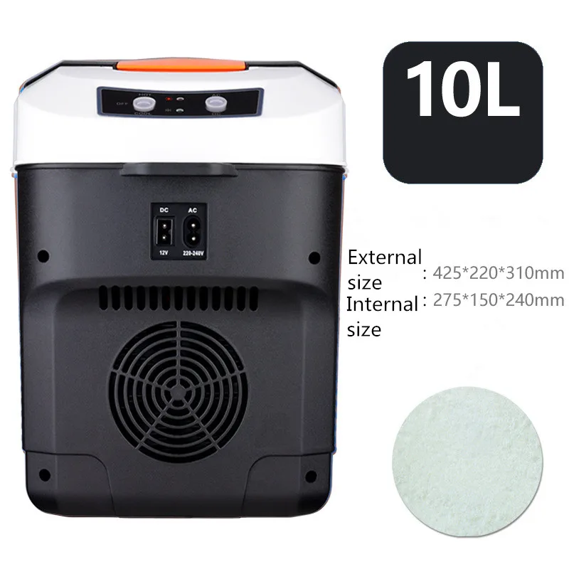 

Car Refrigerator Car Home Dual-Use Mini Refrigeration Refrigeration Warm Small Refrigerator 12v24V