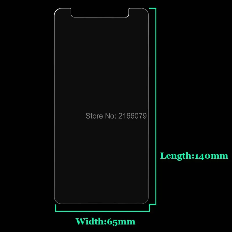 Новое закаленное стекло 3 шт./лот 9H 2.5D Защита экрана для BLU Vivo 8L 5 &quot защитная