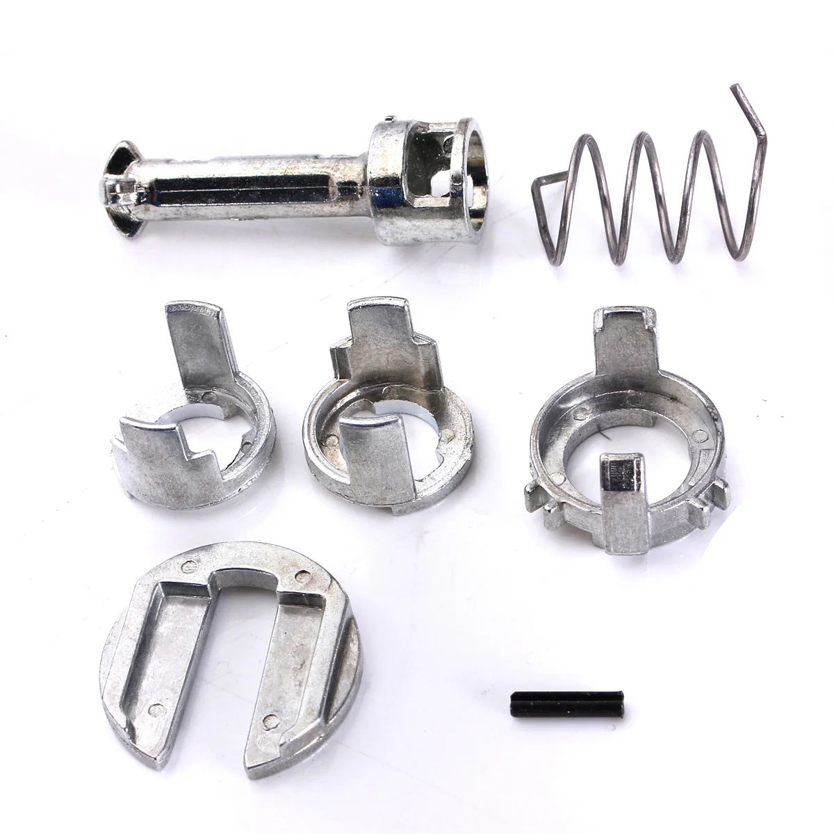 

7Pcs/Set Car Front Right Driver Side Left Side Door Lock Cylinder Barrel Repair Kit For BMW X5 E53 2000 2001 2002 2003 - 2014