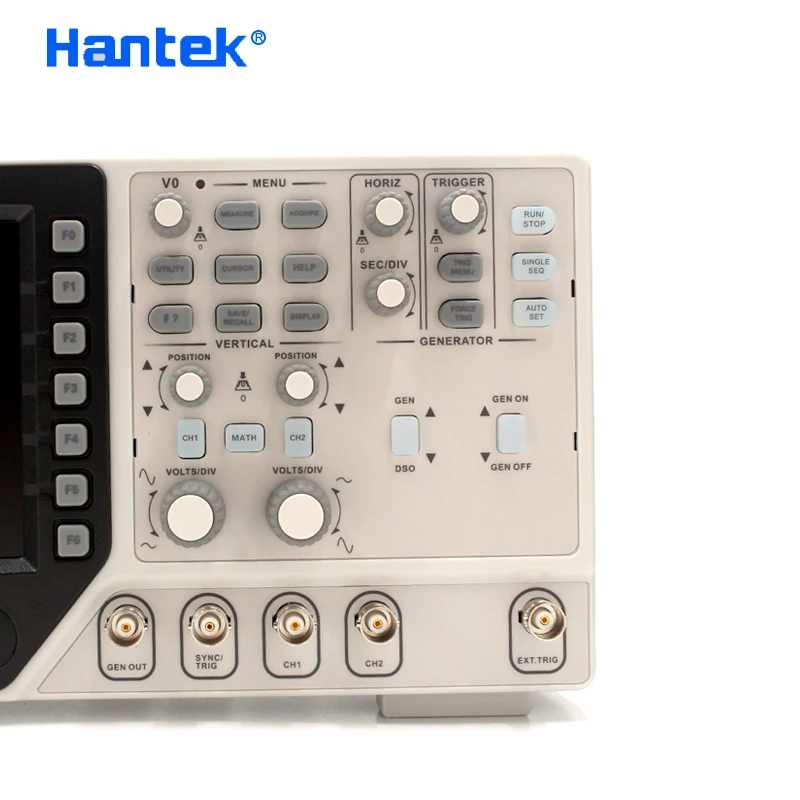 Hantek DSO4102C цифровой осциллограф 100 МГц 2 портатичный портативный Osciloscopio