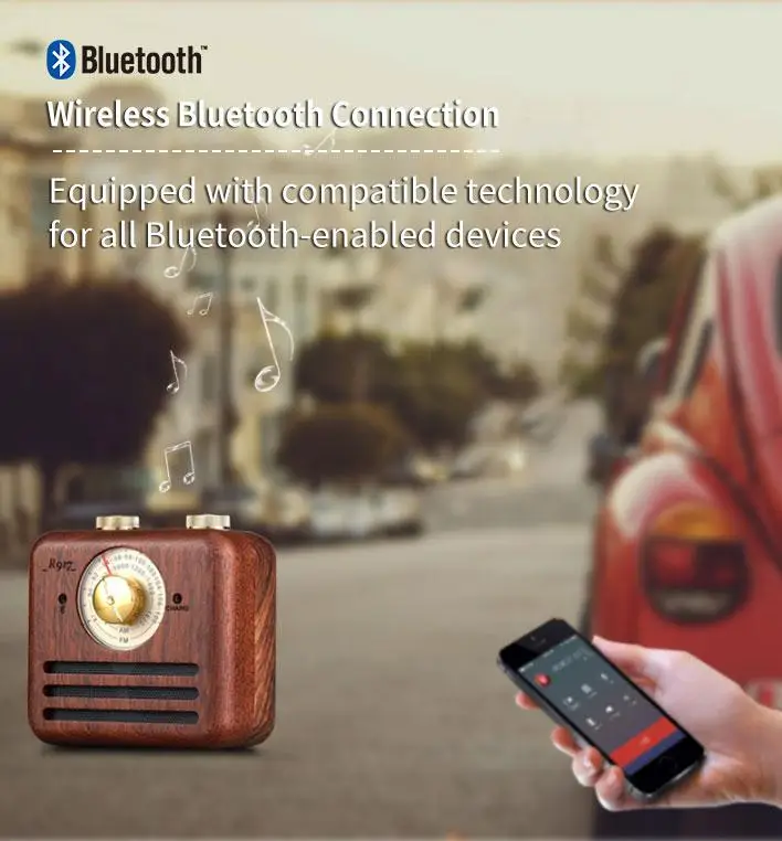 5 шт./лот Loskii деревянный Bluetooth Сабвуфер ручной работы из орехового дерева