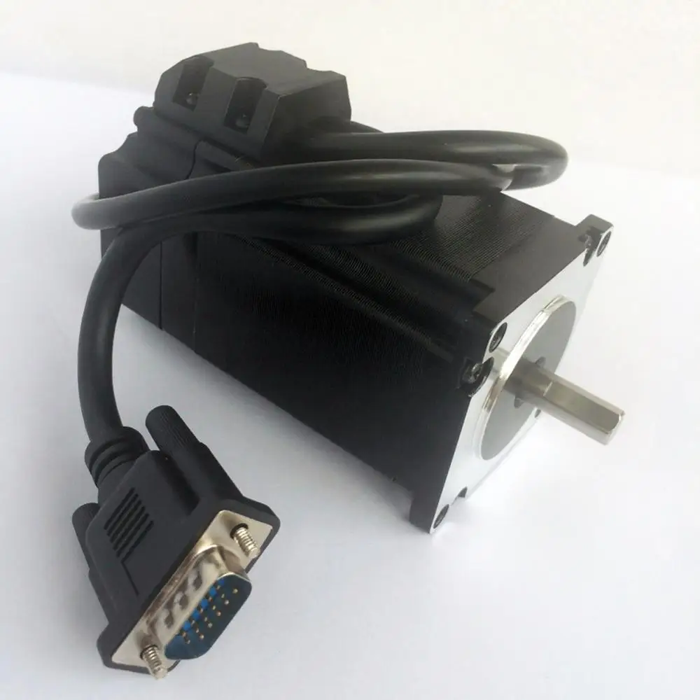 Фото EU Free Ship 4axis NEMA23 Closed-Loop Stepper motor 1.1N.M 4A 1000line Encoder&Servo Driver &Power Breakout board CNC KITS EU Free Ship 4axis NEMA23 Closed-Loop Stepper motor 1.1N.M 4A 1000line Encoder&Servo Driver &Power Breakout board CNC KITS