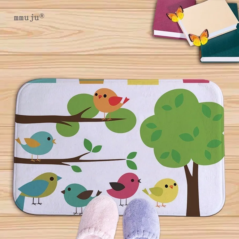 Качество мультфильм дверной коврик с совой для детской комнаты торшер