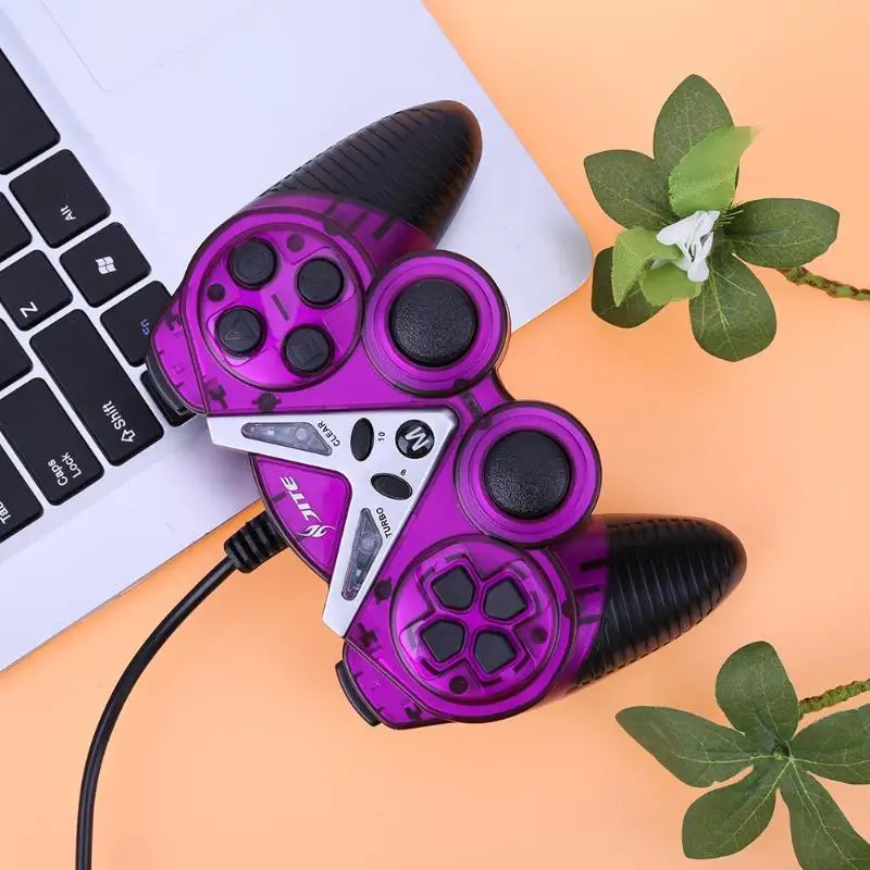 CN2020 PC Вибрационный джойстик игровой контроллер геймпад USB для использования с ПК