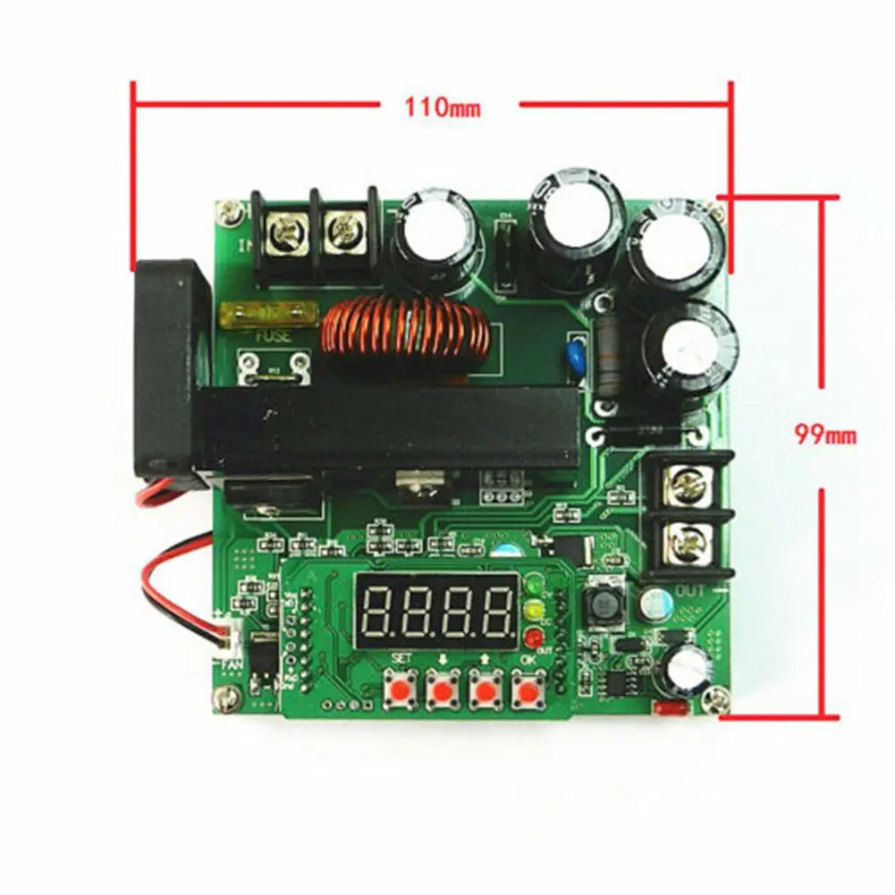 Adeing B900W постоянного тока источник питания Напряжение Регулируемый Boost модуль