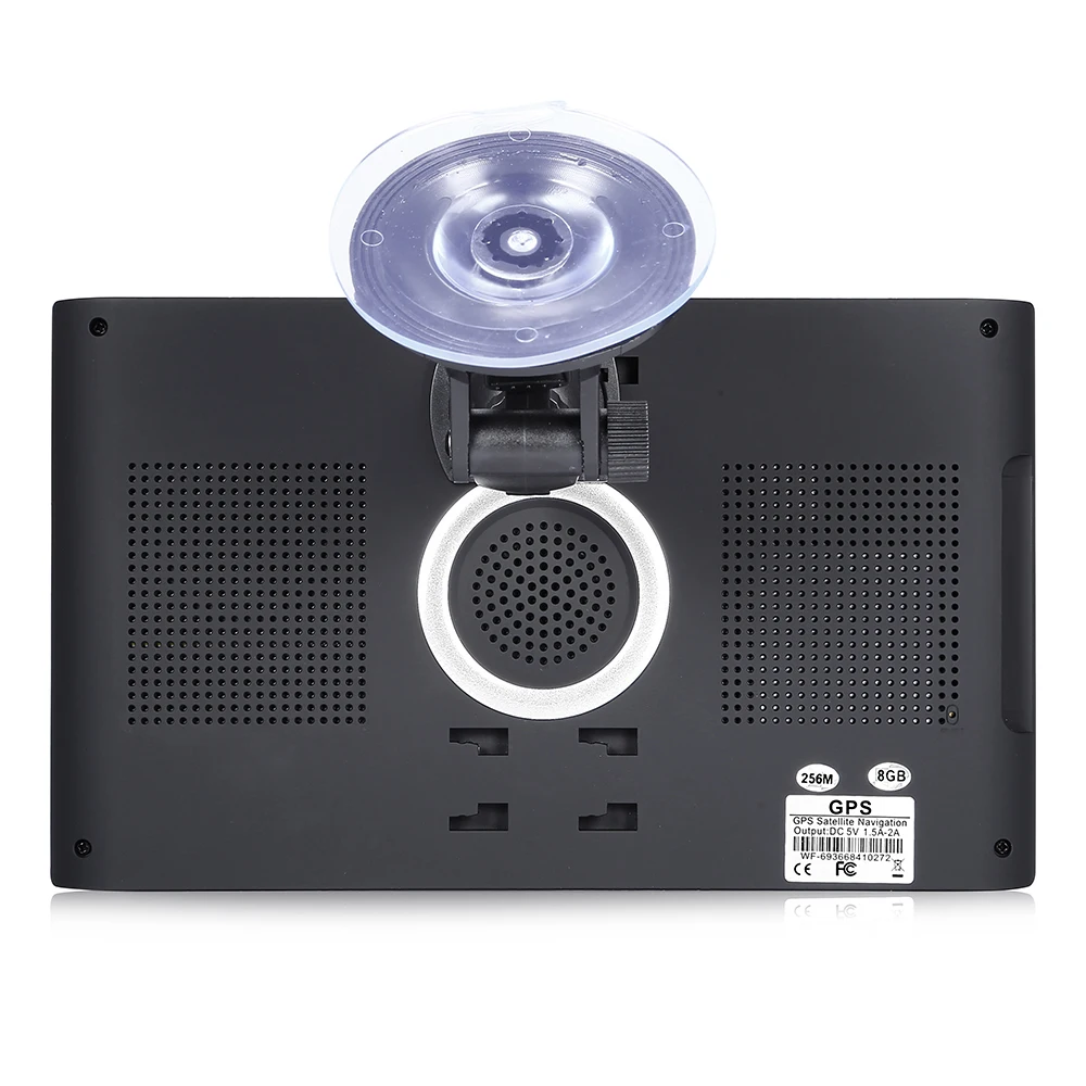 WINCE система Автомобильный gps навигатор 7 ''сенсорный экран автомобильный 256 МБ +