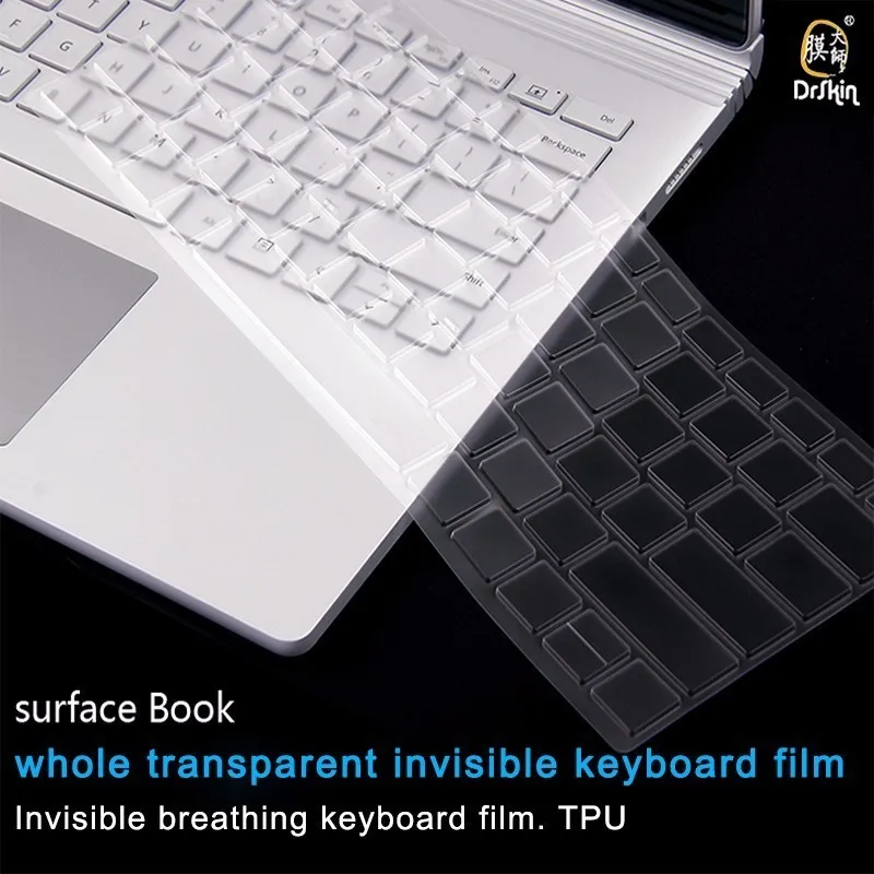 Бесплатная доставка полностью прозрачный чехол из ТПУ с невидимой клавиатурой