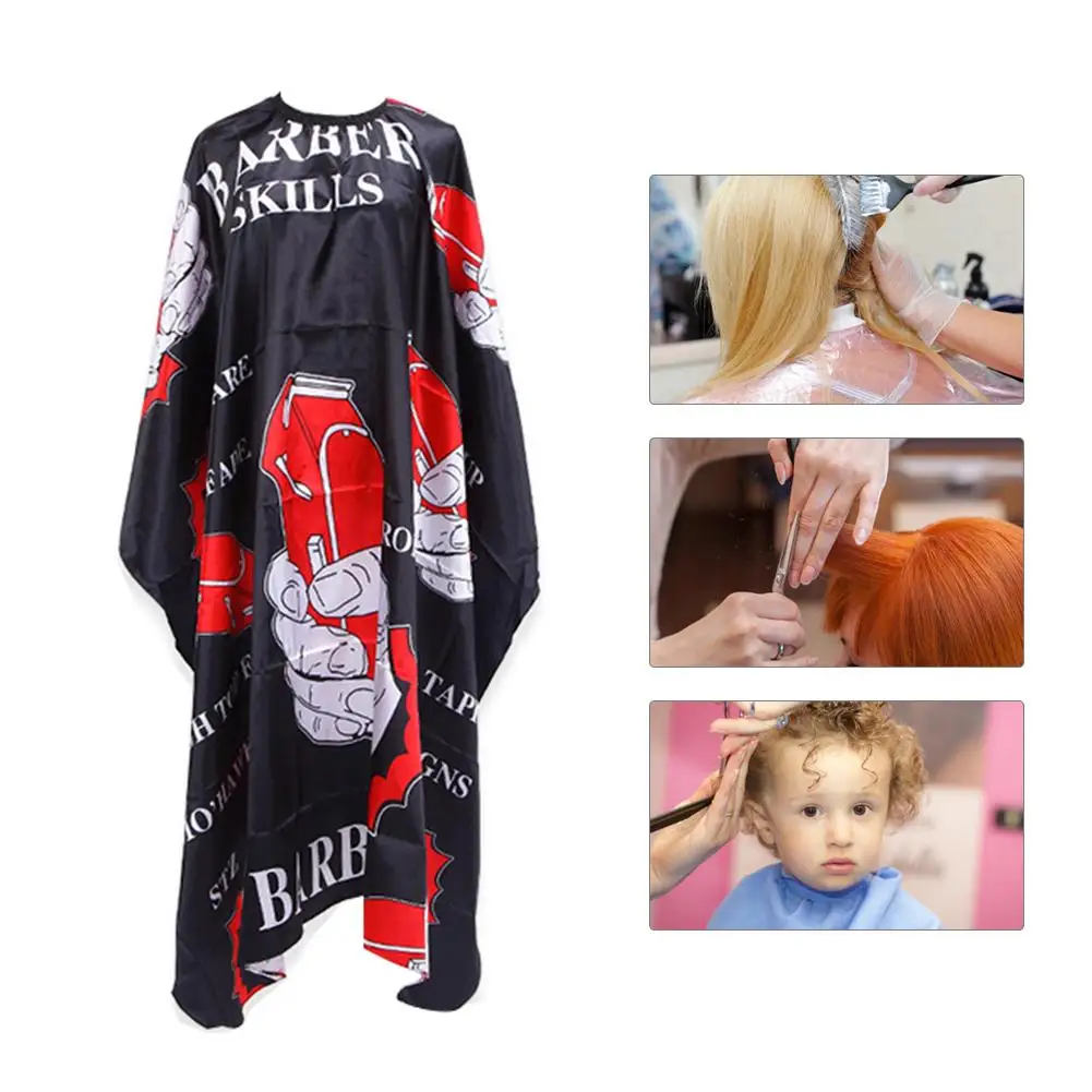 Накидка для стрижки волос Парикмахерская Стайлинг фартук антиклеевой