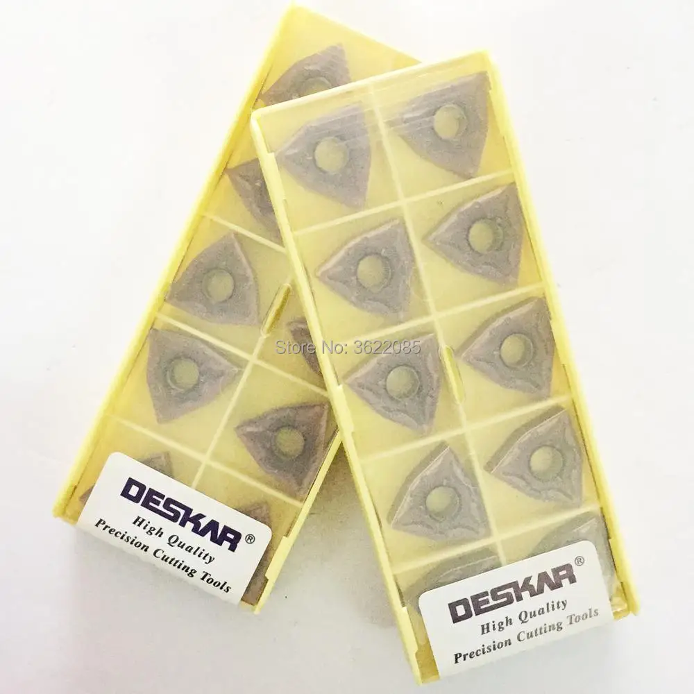 10 шт. WNMG080404 WNMG080408-MA LF6018 поворотные вставки с покрытием для нержавеющей стали