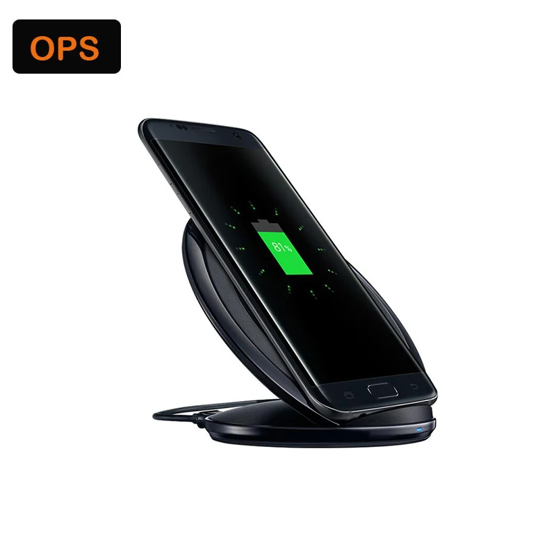 Быстродействующее Беспроводное зарядное устройство QI с кабелем для Samsung s7 s6 note5