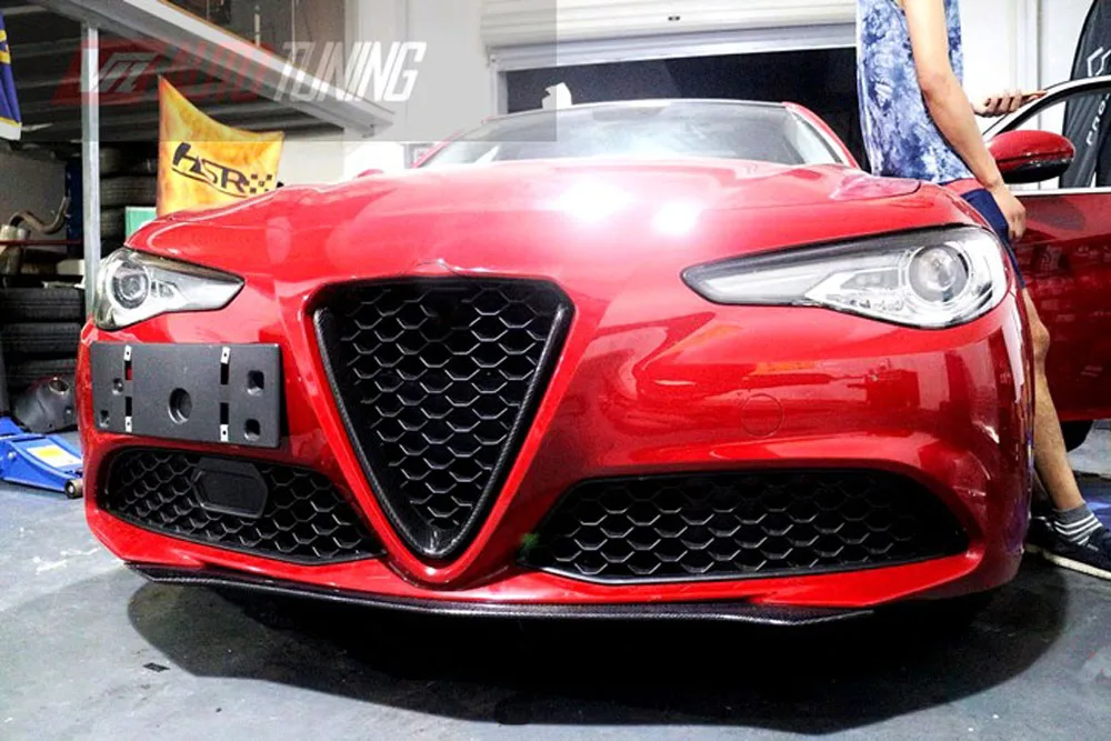 Бампер передний спойлер выхлопной наконечник для Alfa Romeo Giulia 2017 2018|Обвесы| |