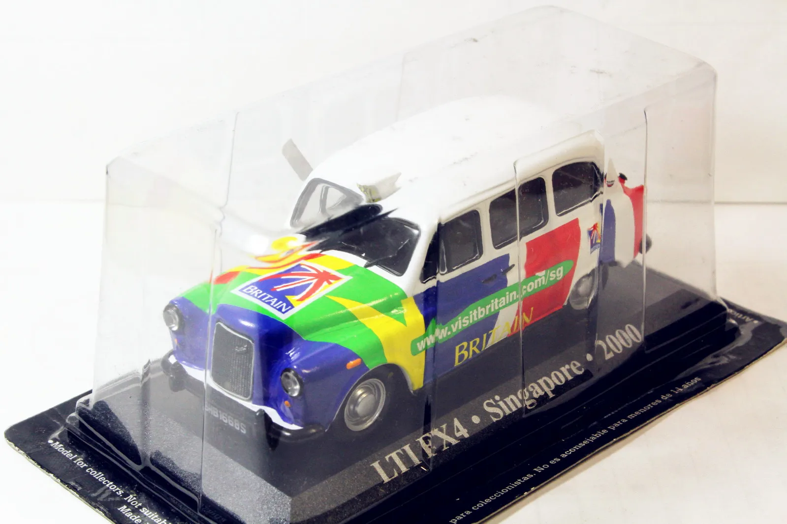 

1/43 Altaya Austin LTI FX4 Taxi Singapore 2000 Model Collection